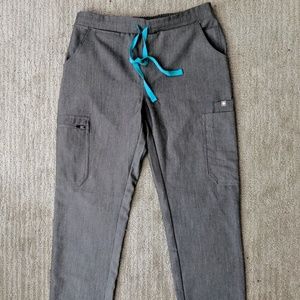 Figs Graphite Yola Skinny Scrub Pants